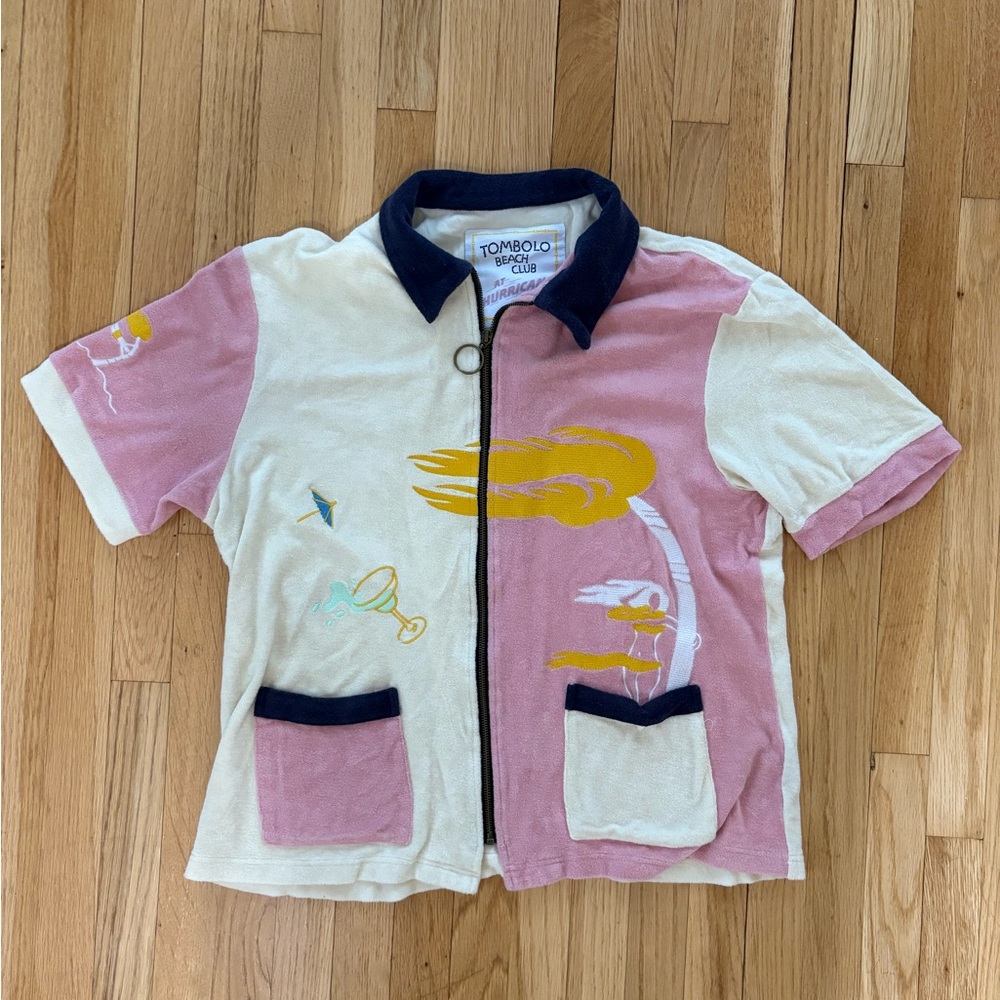 Tombolo Terrycloth Zipper Shirt
